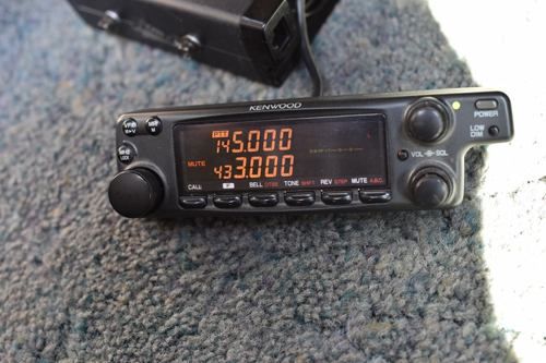 KENWOOD デュアルバンドモービル機 TM-732の修理 ーその1ー